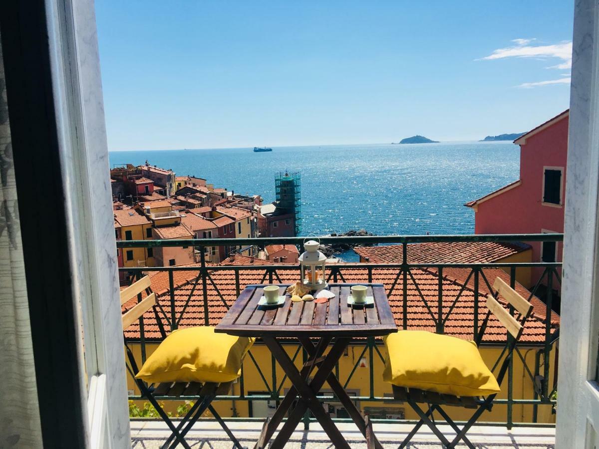 Vento Di Mare Leilighet Tellaro Eksteriør bilde